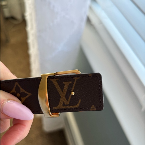 Louis Vuitton 30 MM brown and pink belt. - Picture 12 of 12